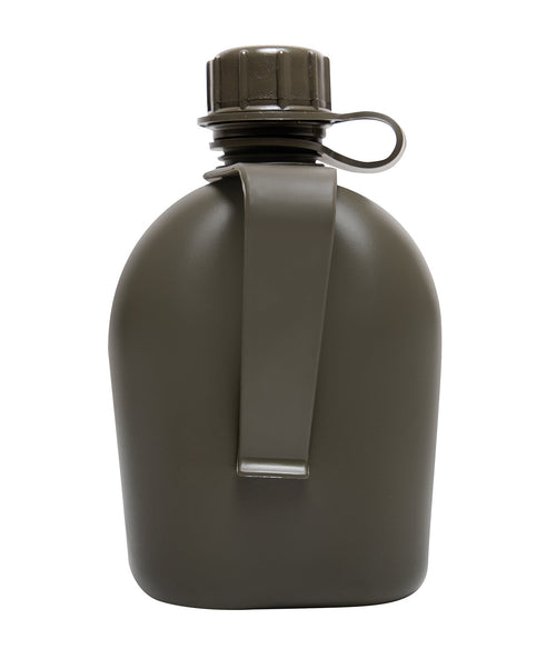 Genuine G.I 3 Piece 1 QT. Canteen with Clip