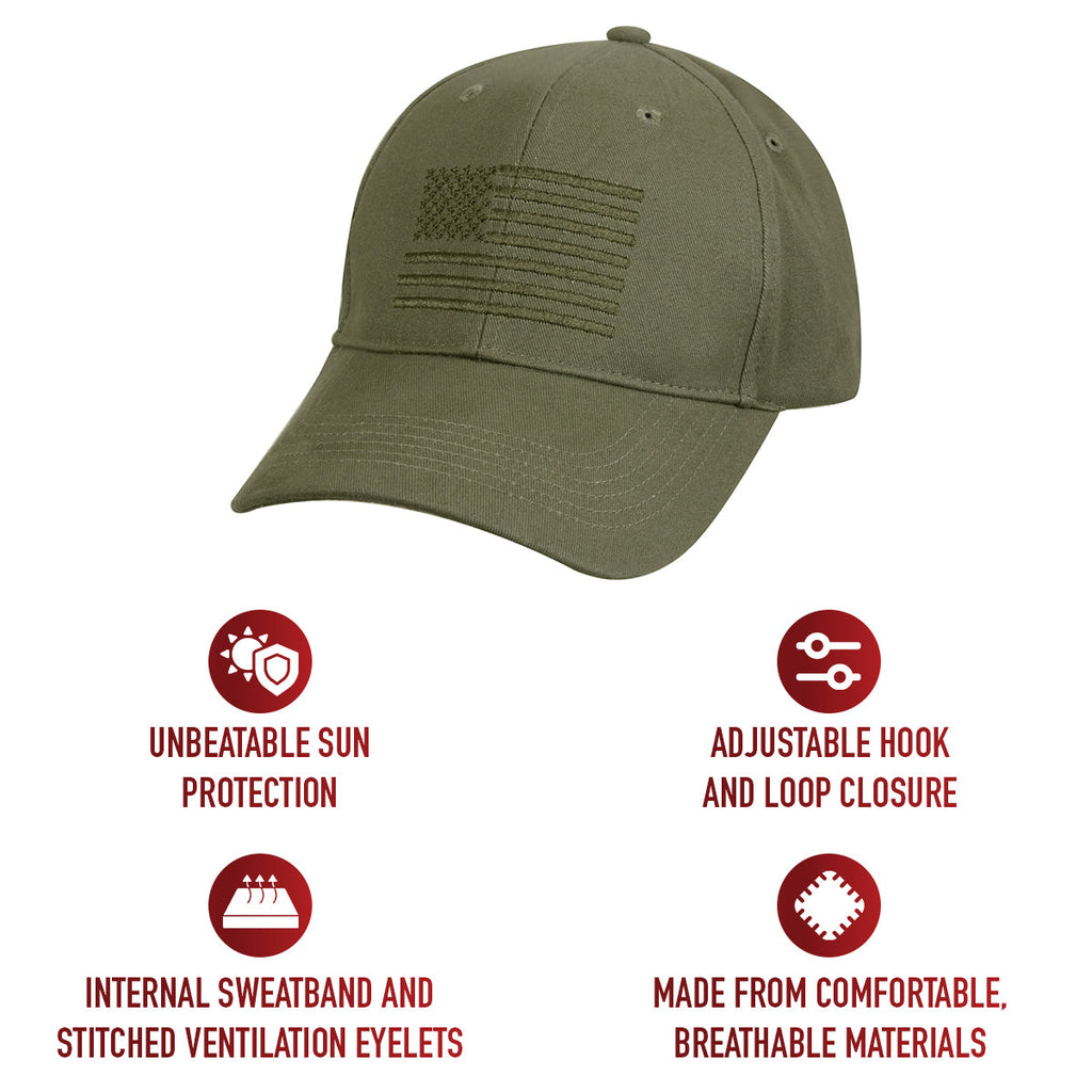 Rothco U.S. Flag Low Profile Cap