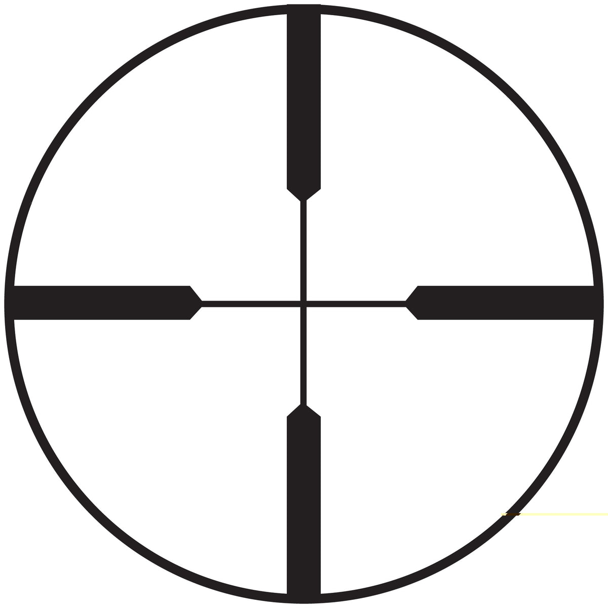 Burris Scout 2.75x Hvy Plex Matte