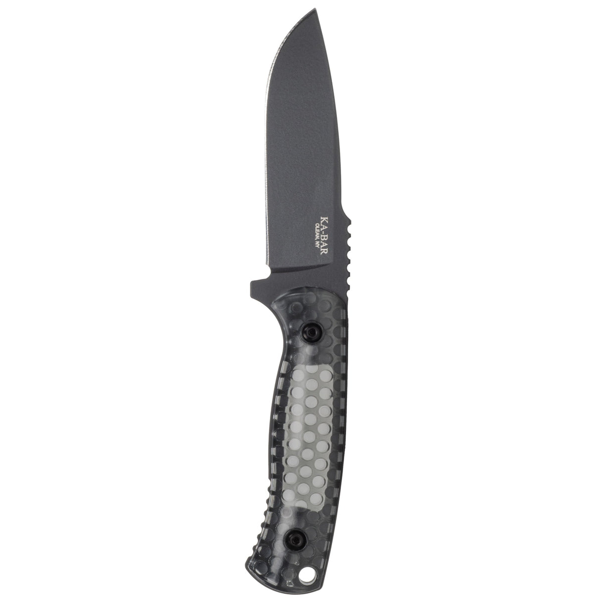 Kbar Cool Name Drop Point Blk W/shth