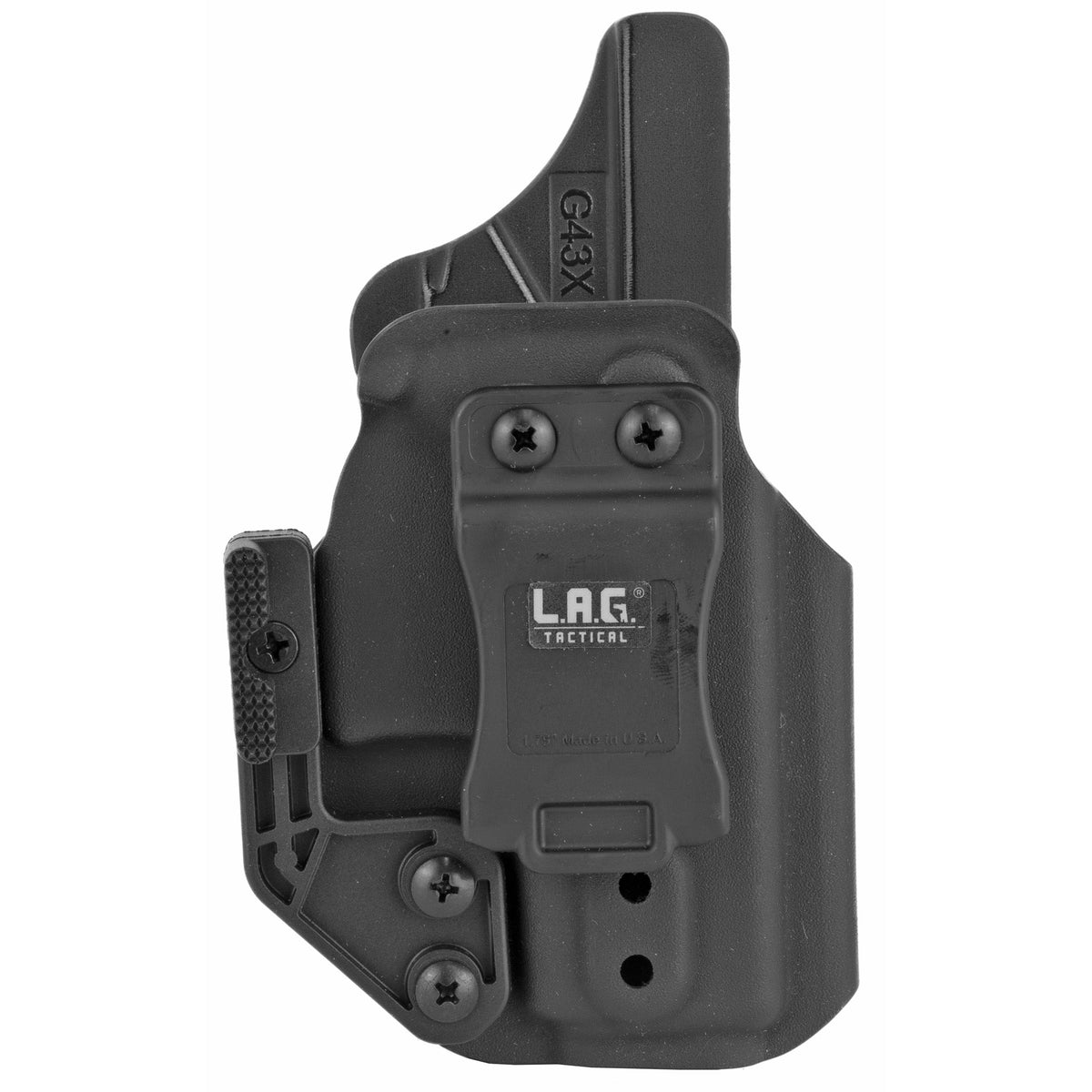 Lag Apd Mk Ii For Glock 43/43x Blk
