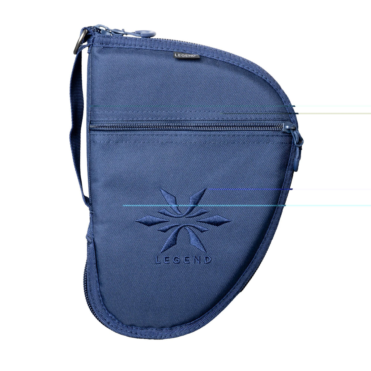 Legend Pegasus Pistol Rug 11.5" Blue
