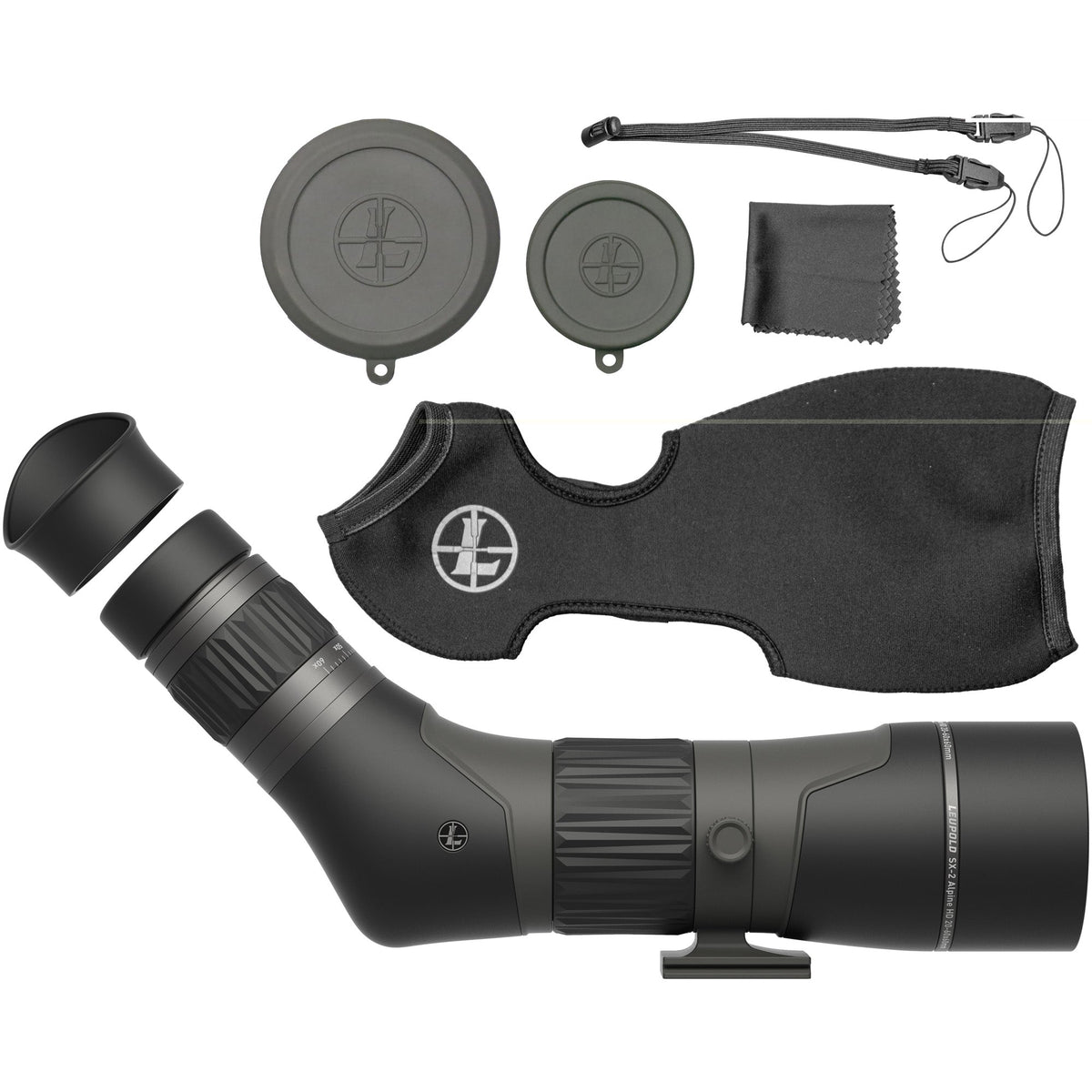 Leup Sx-2 Alpine Hd G2 20-60x60 Ang