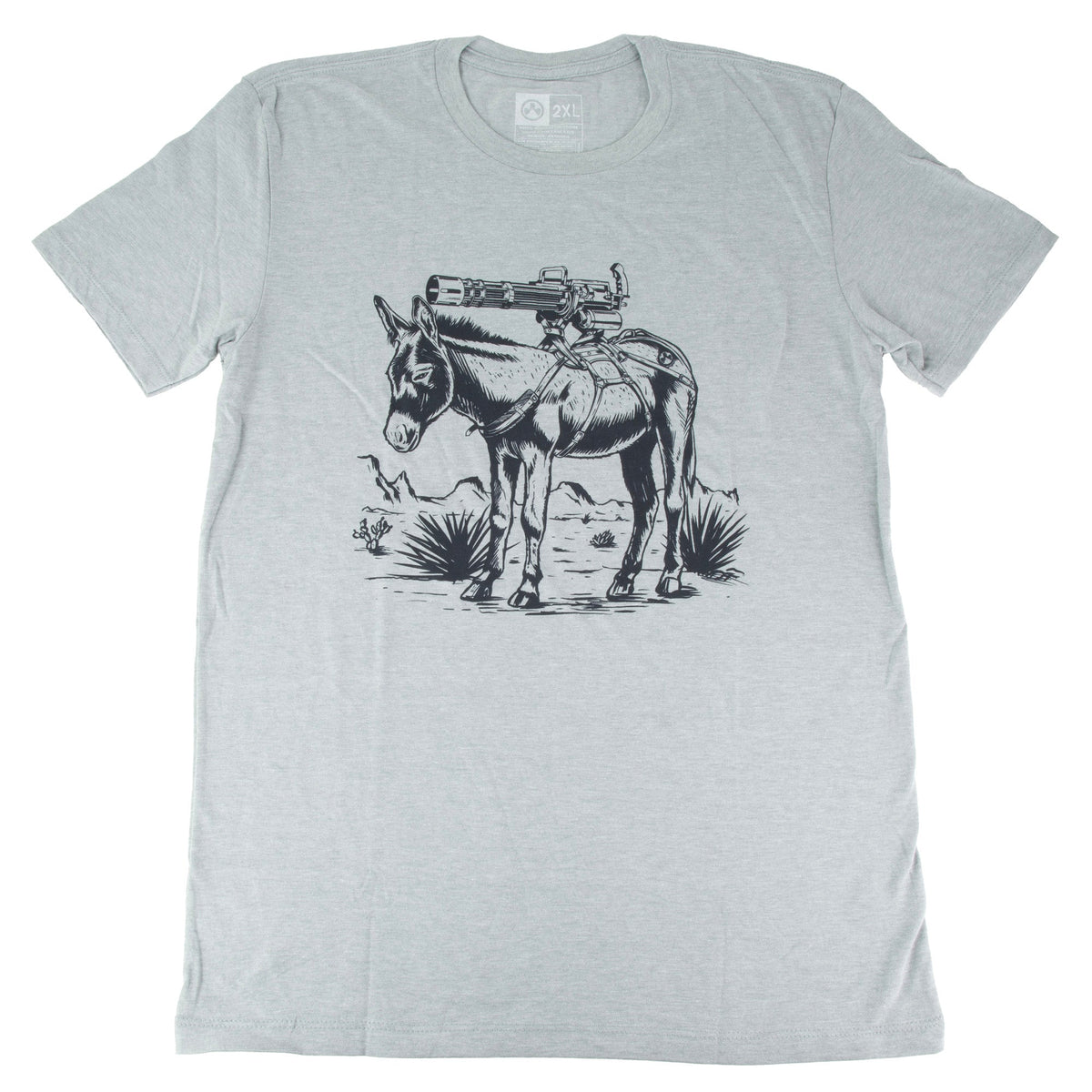 Magpul Burro Cvc Tshrt Gray 2xl