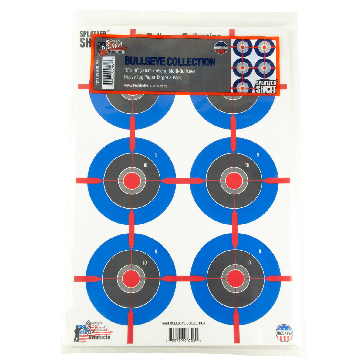 Proshot Spltr Mb 12x18 Tp 8pk