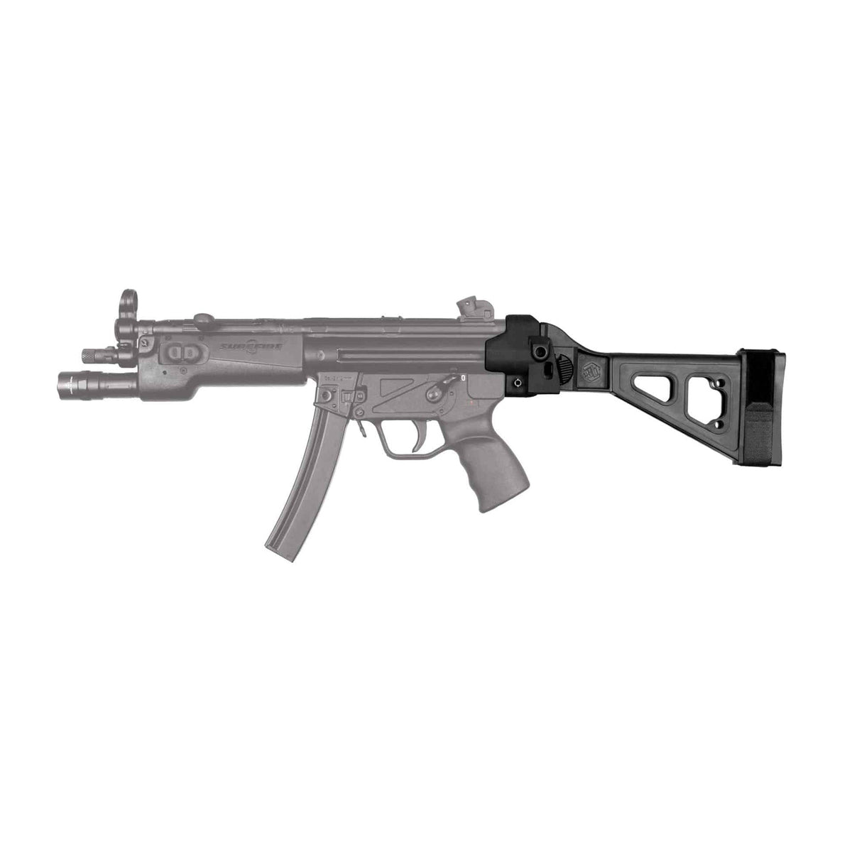 Sb Tact Sbt5 Flding Pstl Brace Blk