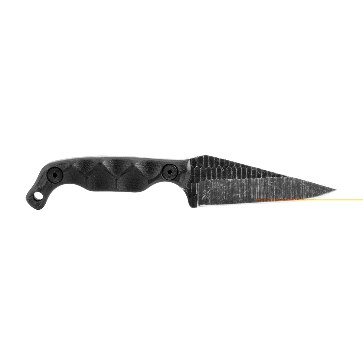 Stroup Mini 3" Acid Etched Blk