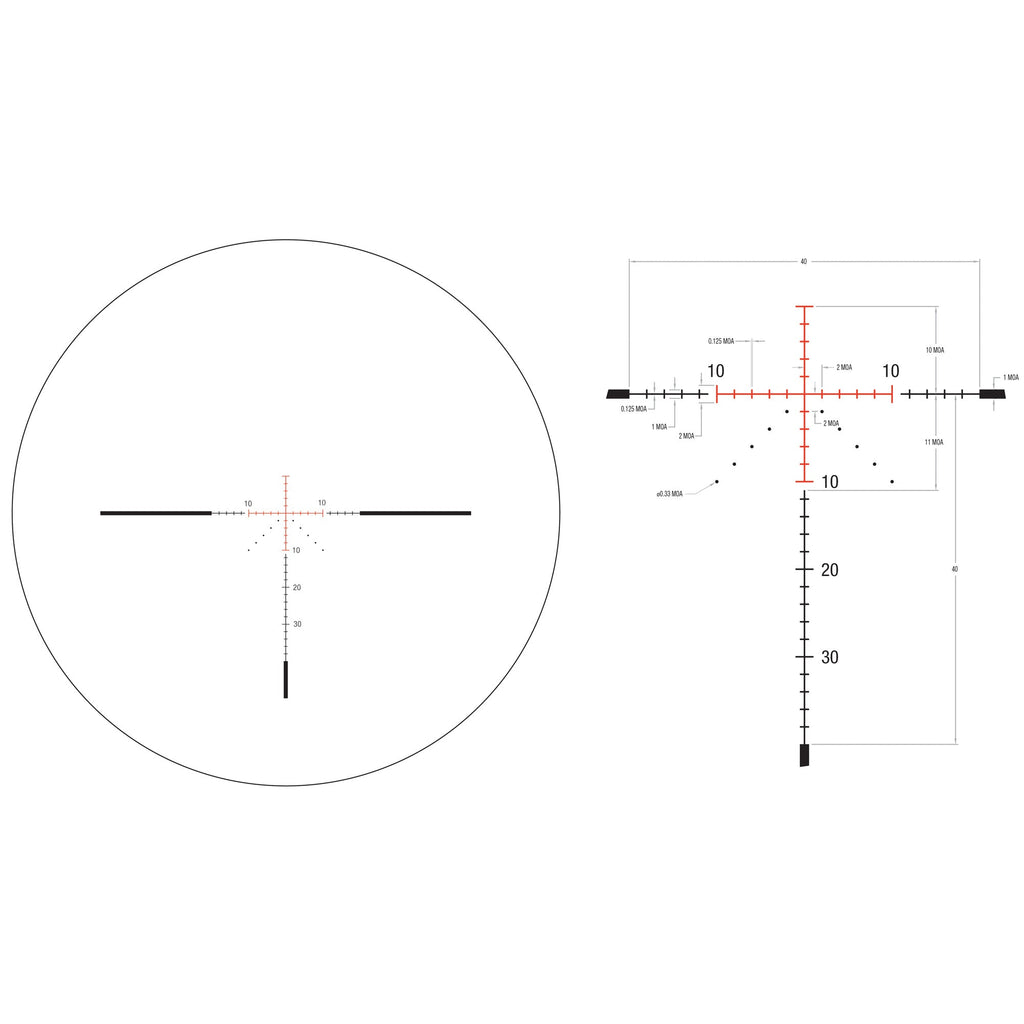 Trijicon Credo 3-9x40 Sfp Moa Red