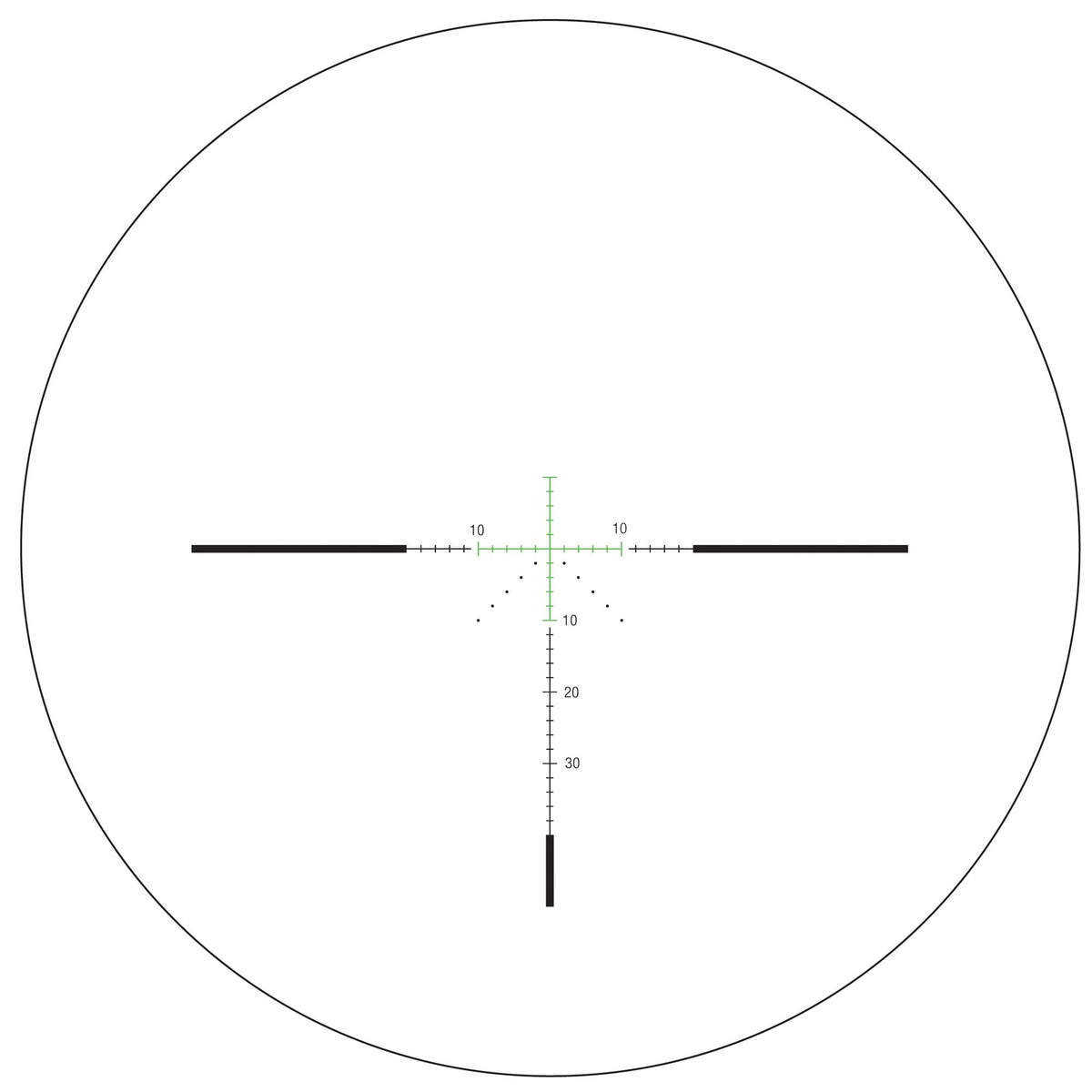 Trijicon Credo 3-9x40 Sfp Moa Green